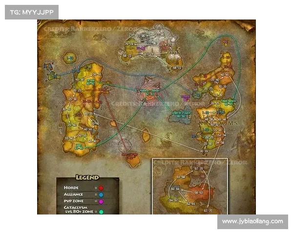 魔兽世界地图选择指南